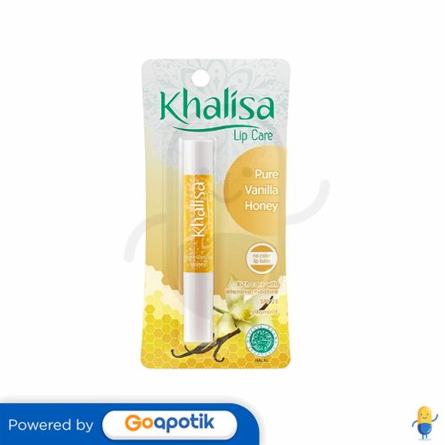 KHALISA LIP CARE PURE VANILLA HONEY 2.2 GRAM