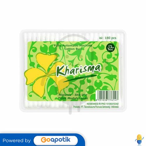 KHARISMA COTTON BUDS PACK 180 PCS