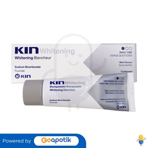 KIN WHITENING TOOTHPASTE 75 ML TUBE