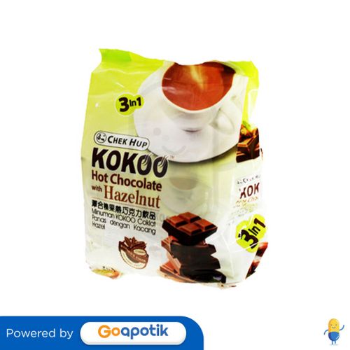 KOKOO HOT CHOCOLATE WITH HAZELNUT PACK 600 MG