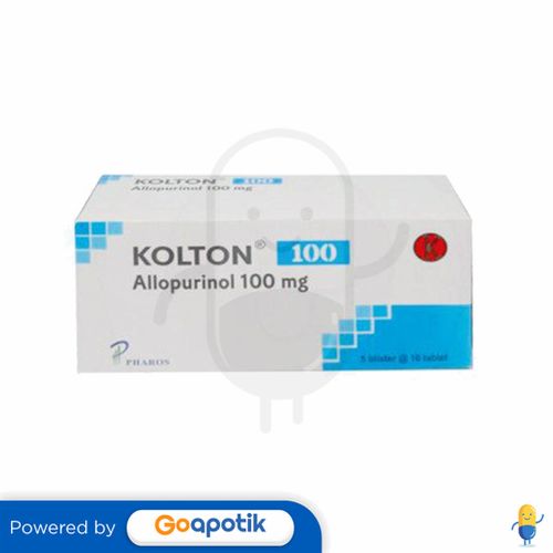 KOLTON 100 MG BOX 50 TABLET