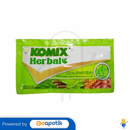 KOMIX HERBAL JERUK NIPIS 15 ML SACHET