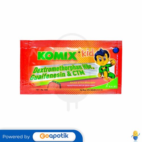 KOMIX KID RASA STRAWBERRY SACHET 5 ML