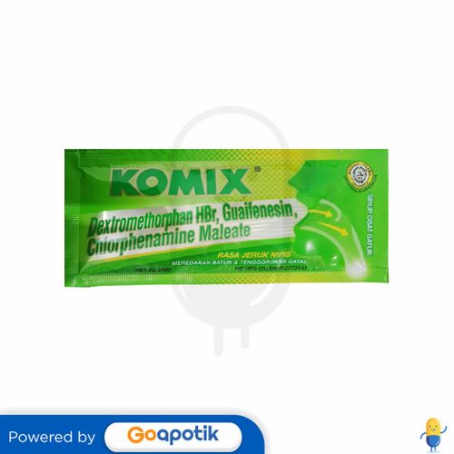 KOMIX RASA JERUK NIPIS SACHET 7 ML