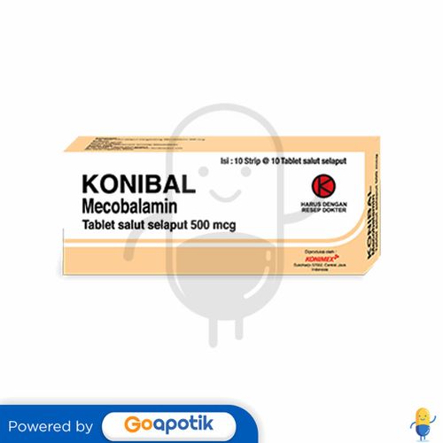 KONIBAL 500 MCG BOX 100 TABLET