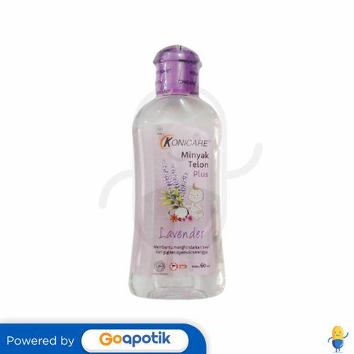 KONICARE MINYAK TELON PLUS LAVENDER 60 ML BOTOL