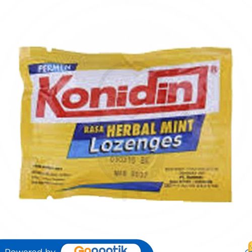 KONIDIN HERBAL MINT LOZENGES SACHET