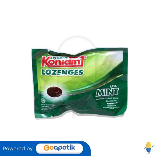 KONIDIN LOZENGES RASA MINT SACHET 15 GRAM