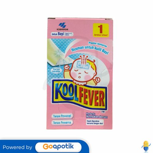 KOOL FEVER BAYI USIA 0-2 TAHUN BOX 12 PCS