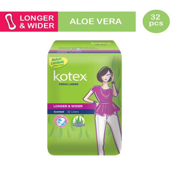 kotex-fresh-liner-longer-and-wider-aloe-vera-isi-32-pcs