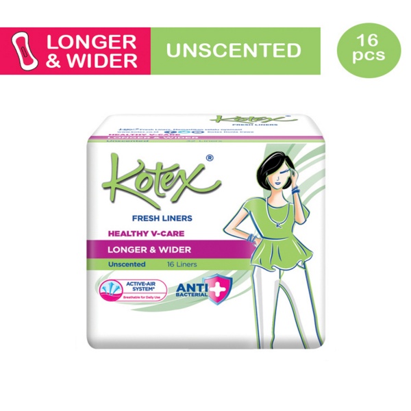 kotex-fresh-liner-longer-and-wider-anti-bacterial-isi-16-pcs