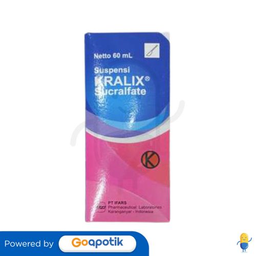 KRALIX 500 MG/5 ML SUSPENSI 60 ML