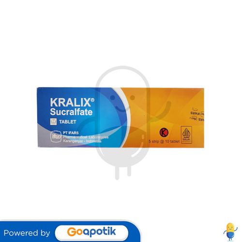 KRALIX 500 MG BOX 50 TABLET