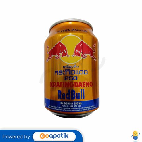 KRATINGDAENG RED BULL 250 ML KALENG