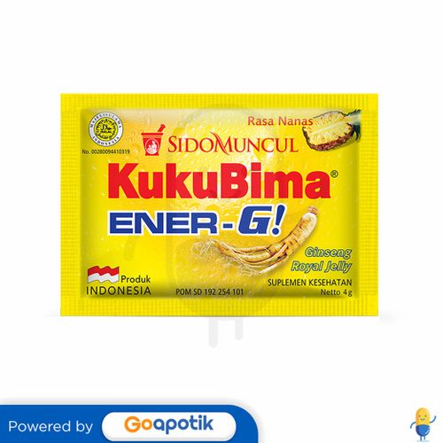 KUKUBIMA ENER-G NANAS 4.5 GRAM SACHET
