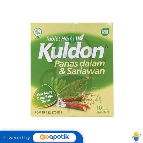 KULDON SARIAWAN BOX 40 TABLET