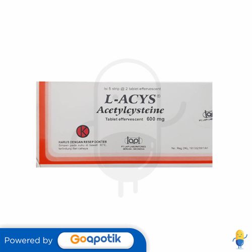 L-ACYS 600 MG BOX 10 TABLET EFFEVESCENT