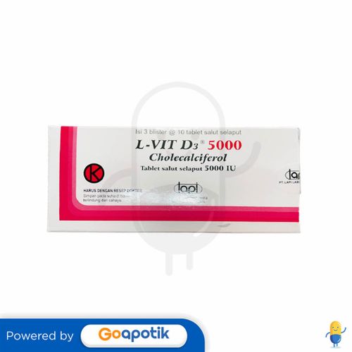 L-VIT D3 5000 BOX 30 TABLET