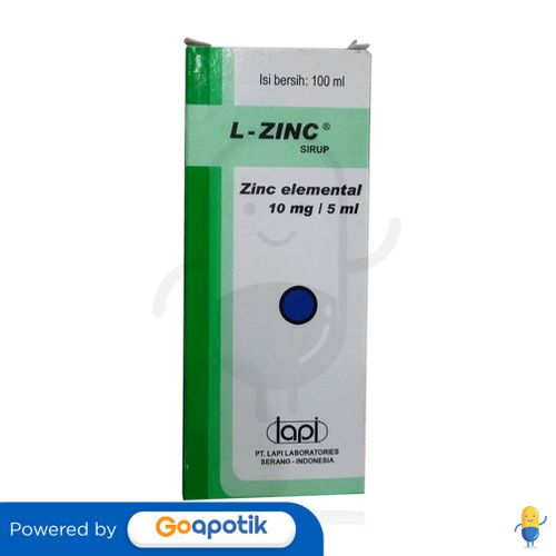 L-ZINC SIRUP 100 ML