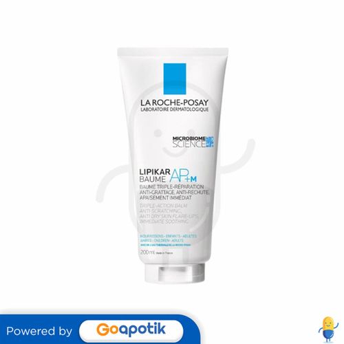LA ROCHEPOSAY LIPIKAR BAUME AP+M 200 ML TUBE Kegunaan, Efek Samping, Dosis dan Aturan Pakai