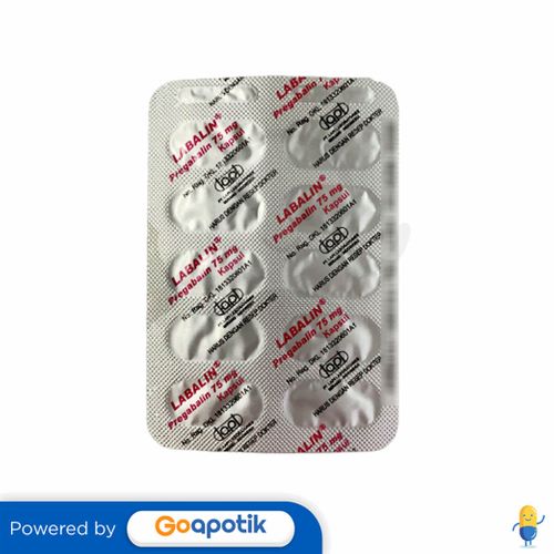 LABALIN 75 MG STRIP 10 KAPSUL