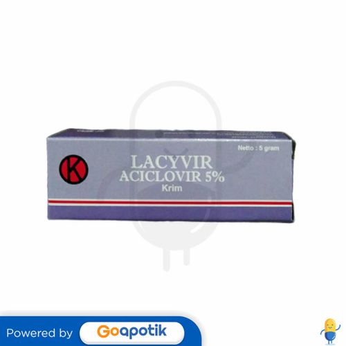 LACYVIR 5% KRIM TUBE 5 GRAM