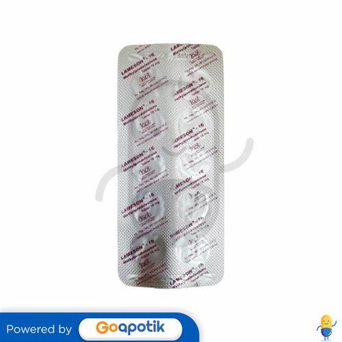 LAMESON 16 MG STRIP 10 TABLET