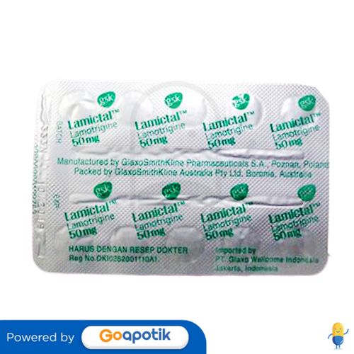 LAMICTAL 50 MG TABLET