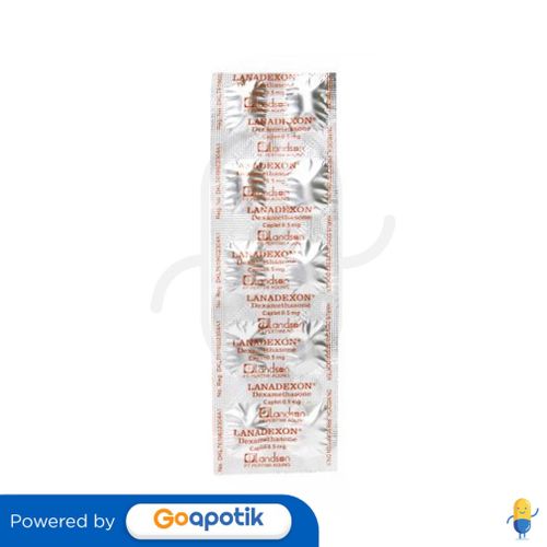 LANADEXON 0.5 MG STRIP 10 KAPLET