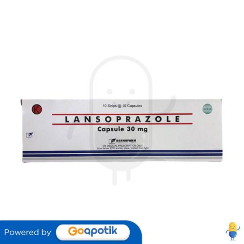 LANSOPRAZOLE BERNOFARM 30 MG BOX 100 KAPSUL