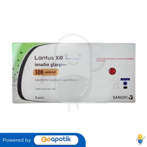 LANTUS XR SOLOSTAR 300 IU/ML INSULIN 1.5 ML BOX 5 PEN