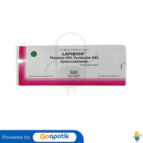 LAPIBION STRIP ISI 10 TABLET