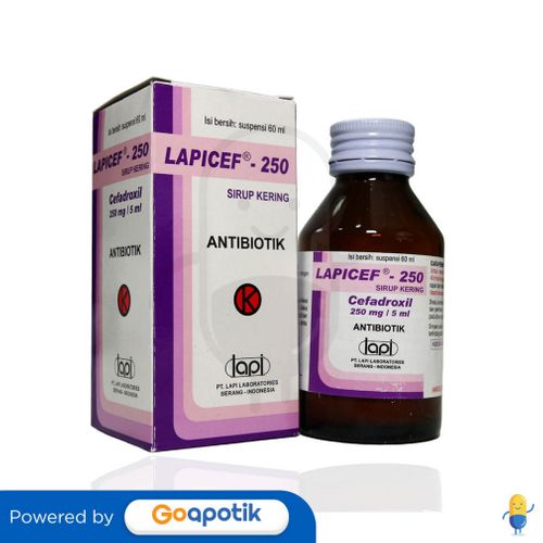 LAPICEF 250 MG/5 ML SIRUP 60 ML