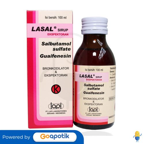 LASAL EXSPECTORAN SIRUP 100 ML