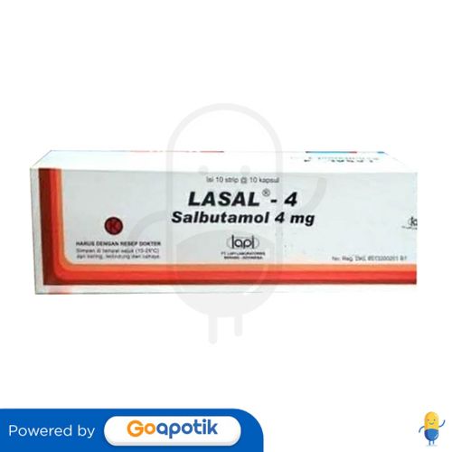 LASAL 4 MG BOX 100 KAPSUL