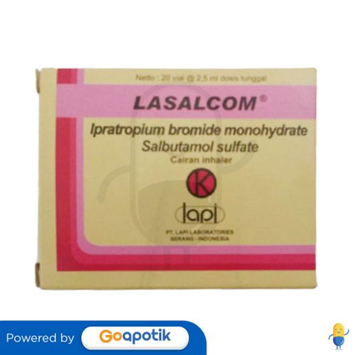 LASALCOM 2.5/0.5 MG CAIRAN INHALASI 2.5 ML BOX 20 VIAL