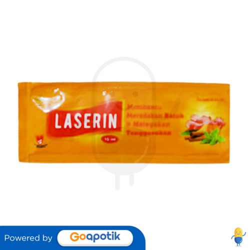 LASERIN SYRUP 15 ML SACHET