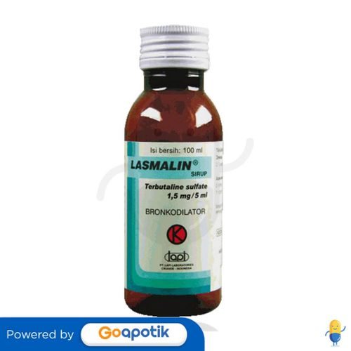 LASMALIN SYRUP ISI 100 ML BOTOL Kegunaan Efek Samping Dosis Dan Aturan Pakai