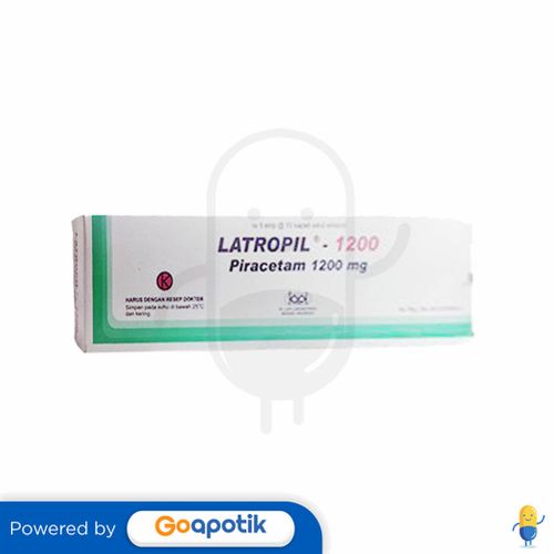 LATROPIL 1200 MG BOX 50 KAPLET