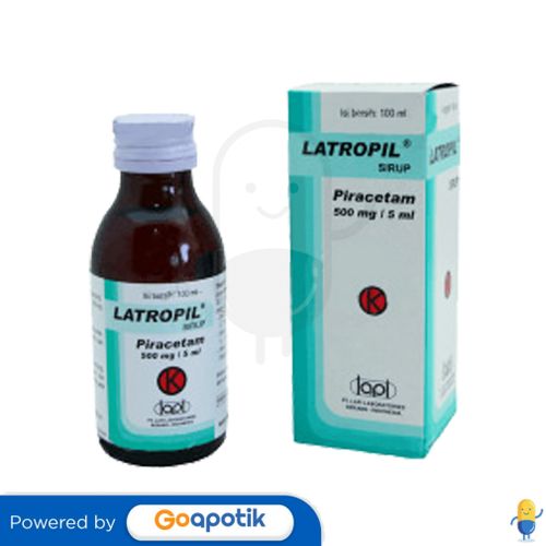 LATROPIL 500 MG/5 ML SYRUP 100 ML