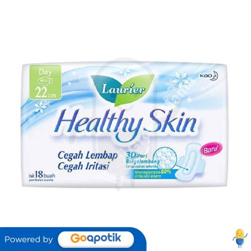 LAURIER HEALTHY SKIN DAY WING 22 CM PACK 18 PCS