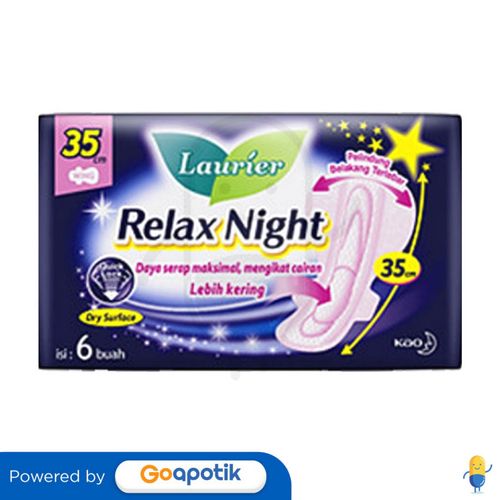 LAURIER RELAX NIGHT WING 35 CM ISI 6 PCS