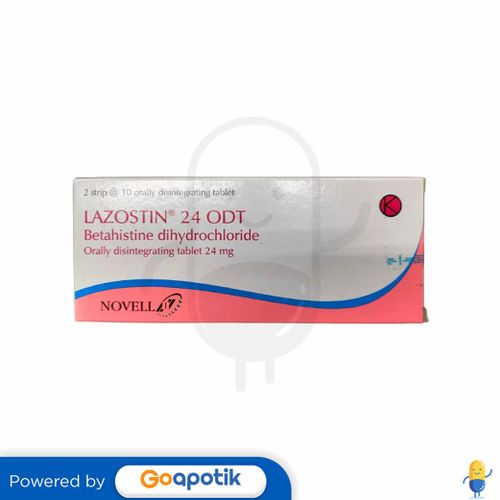 LAZOSTIN 24 MG ODT BOX 20 TABLET