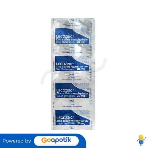 LECOZINC STRIP ISI 10 TABLET