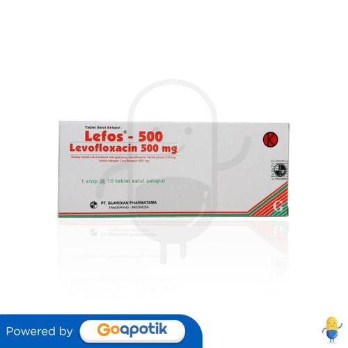LEFOS 500 MG BOX 10 TABLET