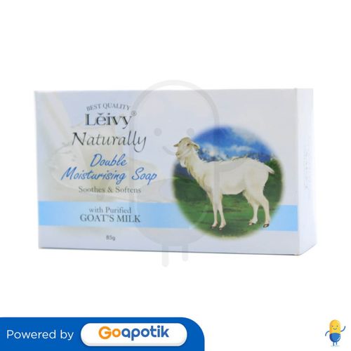 LEIVY NATURALLY DOUBLE MOISTURISING SOAP 85 GRAM