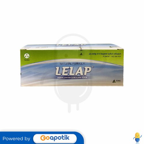 LELAP BOX ISI 100 KAPLET SALUT SELAPUT