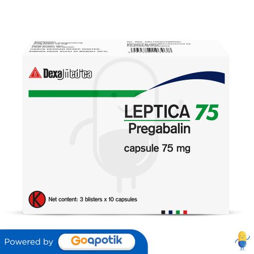 LEPTICA 75 MG BOX 30 KAPSUL