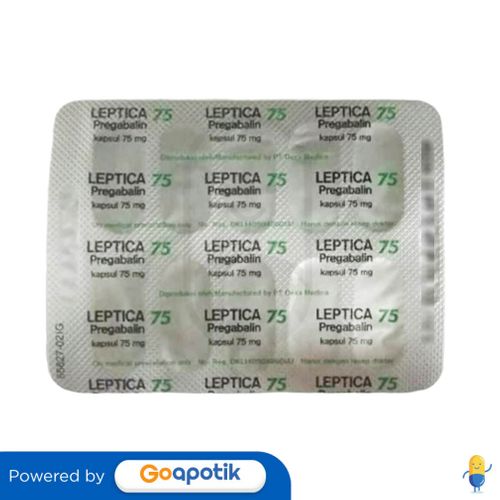 LEPTICA 75 MG STRIP 10 KAPSUL