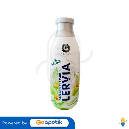 LERVIA SABUN CAIR PLUS AVOCADO 250 ML BOTOL